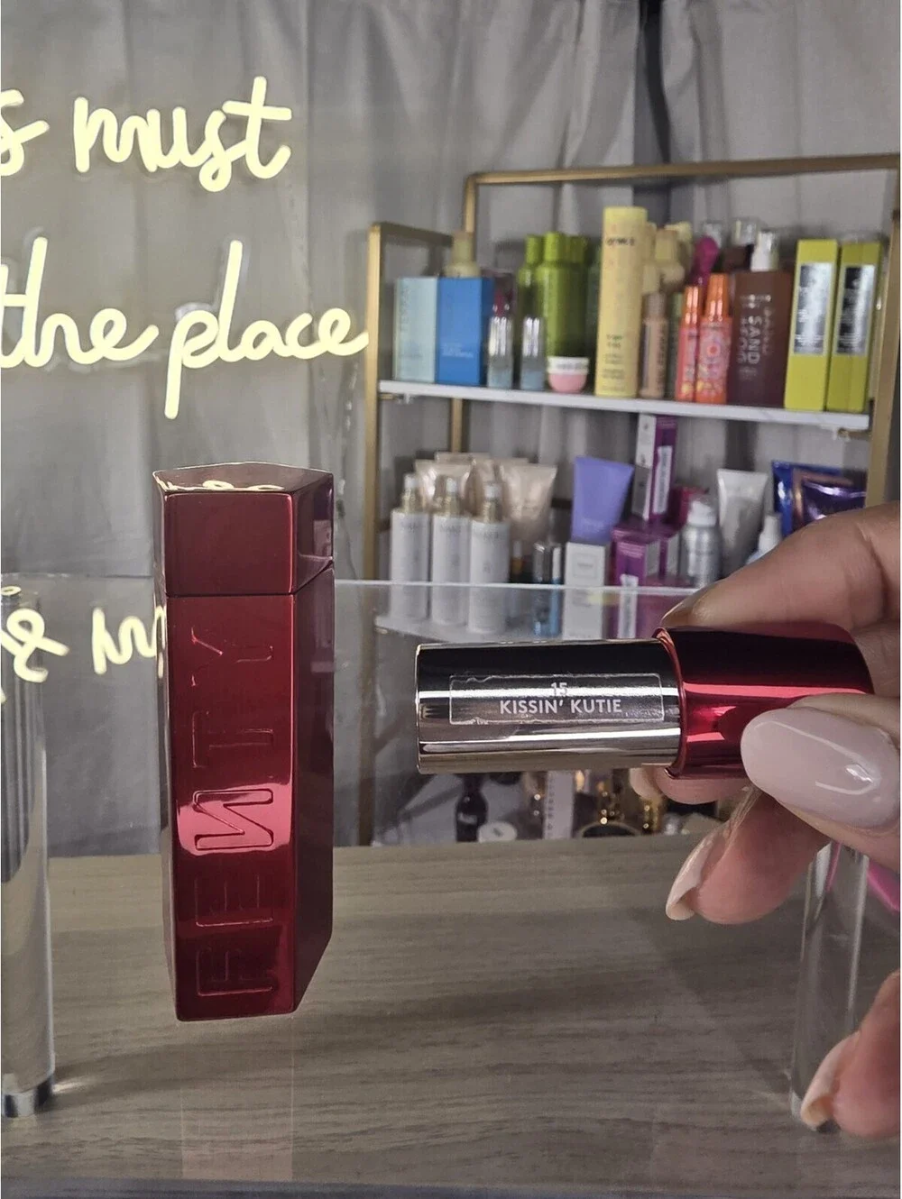 Fenty Beauty Matte Lipstick - Kissin' Kutie Shade, Matte Effect Formula